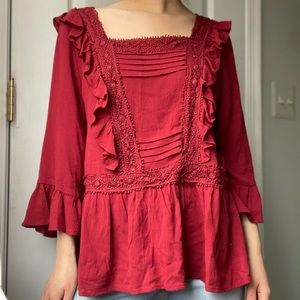 Red Blouse